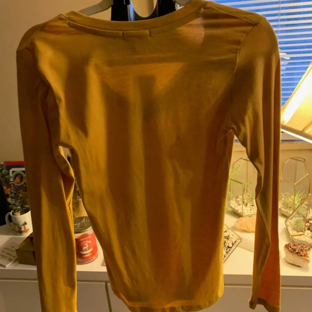 Forever 21 Mustard long sleeve top